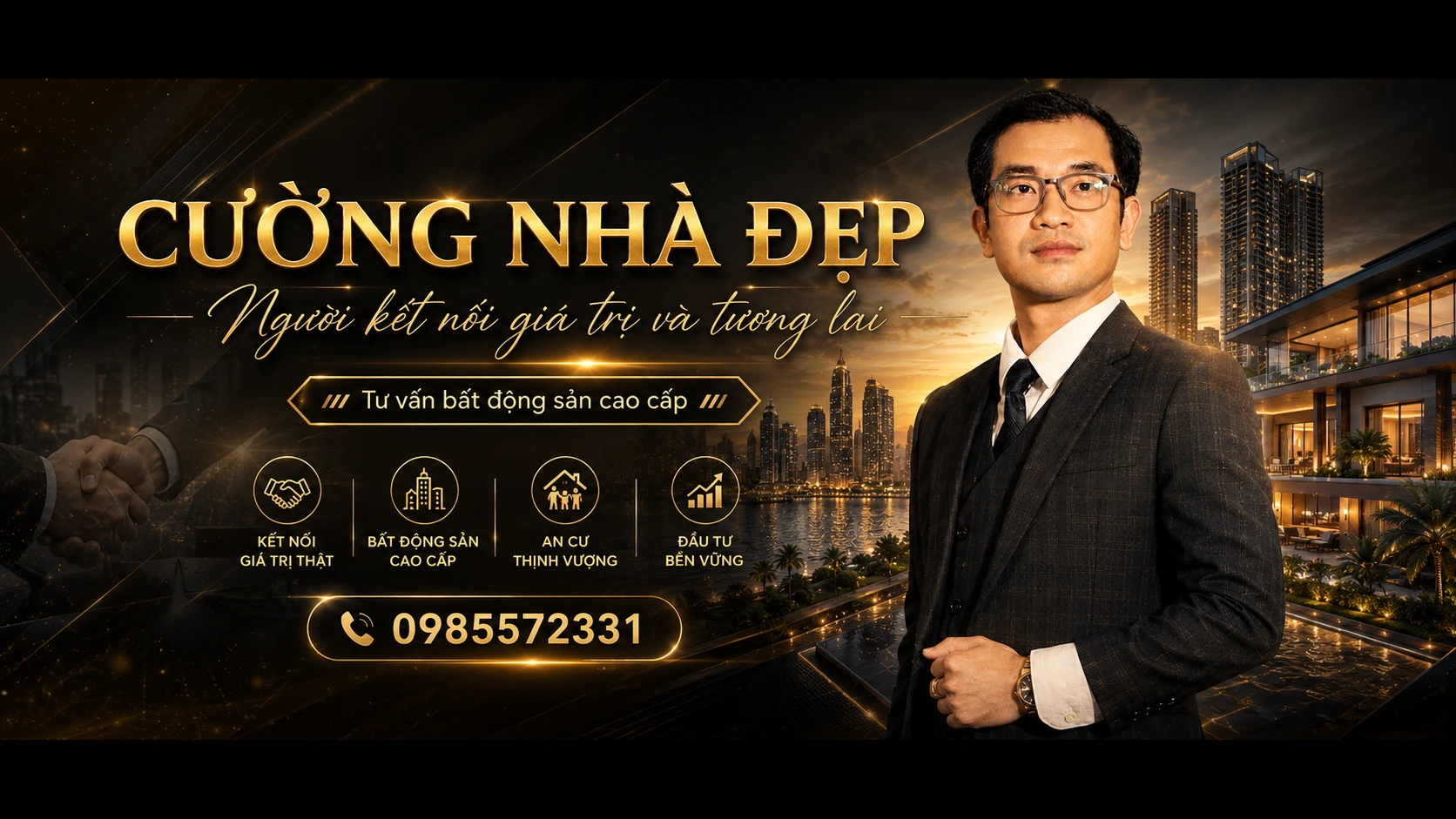 Cường Nhà Đẹp — Người kết nối giá trị và tương lai
