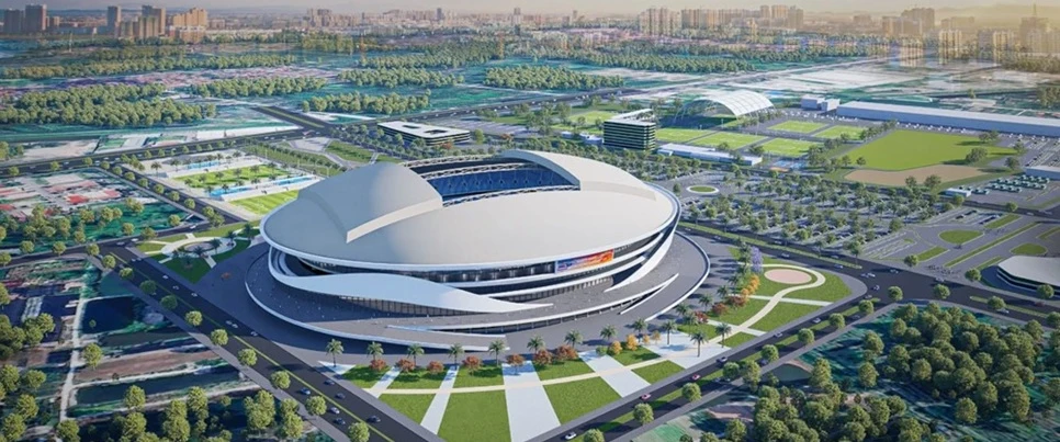 Minh họa đô thị thể thao Olympic Hà Nội